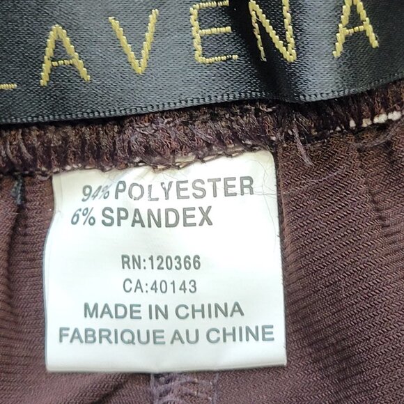 Brown Capris Casual Pants Elastic Waist Pants- Sizes  L/XL and XL/XXL - Picture 4 of 16